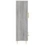 Aparador alto madera de ingeniería gris Sonoma 69,5x31x115 cm de vidaXL, Aparadores - Ref: Foro24-828226, Precio: 71,47 €, De...