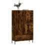 Tall sideboard engineered wood smoked oak 69.5x31x115 cm by vidaXL, Sideboards - Ref: Foro24-828249, Price: 93,99 €, Discount: %