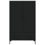 Aparador alto madera de ingeniería negro 69,5x31x115 cm de vidaXL, Aparadores - Ref: Foro24-828237, Precio: 100,01 €, Descuen...