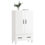 High gloss white engineered wood sideboard 69.5x31x115 cm by vidaXL, Sideboards - Ref: Foro24-828230, Price: 89,27 €, Discoun...