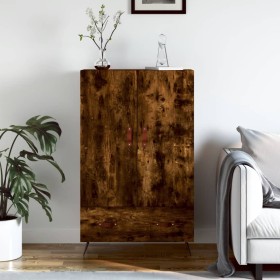 Tall sideboard engineered wood smoked oak 69.5x31x115 cm by vidaXL, Sideboards - Ref: Foro24-828209, Price: 83,18 €, Discount: %