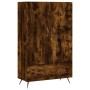 Aparador alto madera de ingeniería roble ahumado 69,5x31x115 cm de vidaXL, Aparadores - Ref: Foro24-828209, Precio: 83,08 €, ...