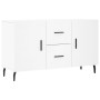 Sideboard aus weißem Holzwerkstoff 100x36x60 cm von vidaXL, Sideboards - Ref: Foro24-828188, Preis: 92,02 €, Rabatt: %