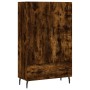 Tall sideboard engineered wood smoked oak 69.5x31x115 cm by vidaXL, Sideboards - Ref: Foro24-828257, Price: 84,83 €, Discount: %