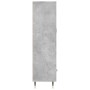 Aparador alto madera de ingeniería gris hormigón 69,5x31x115 cm de vidaXL, Aparadores - Ref: Foro24-828216, Precio: 85,51 €, ...