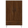 Aparador alto madera de ingeniería roble marrón 69,5x31x115 cm de vidaXL, Aparadores - Ref: Foro24-828235, Precio: 84,26 €, D...