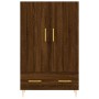 Aparador alto madera de ingeniería roble marrón 69,5x31x115 cm de vidaXL, Aparadores - Ref: Foro24-828227, Precio: 87,01 €, D...