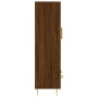 Aparador alto madera de ingeniería roble marrón 69,5x31x115 cm de vidaXL, Aparadores - Ref: Foro24-828227, Precio: 87,01 €, D...