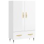 High glossy white engineered wood sideboard 69.5x31x115 cm by vidaXL, Sideboards - Ref: Foro24-828214, Price: 90,99 €, Discou...