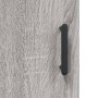 Sonoma gray engineered wood tall sideboard 69.5x31x115 cm by vidaXL, Sideboards - Ref: Foro24-828250, Price: 96,98 €, Discoun...