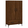 Aparador alto madera de ingeniería roble marrón 69,5x31x115 cm de vidaXL, Aparadores - Ref: Foro24-828243, Precio: 90,59 €, D...