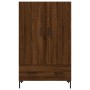 Aparador alto madera de ingeniería roble marrón 69,5x31x115 cm de vidaXL, Aparadores - Ref: Foro24-828243, Precio: 90,59 €, D...