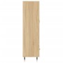 Aparador alto madera de ingeniería roble Sonoma 69,5x31x115 cm de vidaXL, Aparadores - Ref: Foro24-828279, Precio: 97,61 €, D...