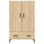 Aparador alto madera de ingeniería roble Sonoma 69,5x31x115 cm de vidaXL, Aparadores - Ref: Foro24-828239, Precio: 88,28 €, D...