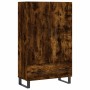 Aparador alto madera de ingeniería roble ahumado 69,5x31x115 cm de vidaXL, Aparadores - Ref: Foro24-828265, Precio: 92,48 €, ...