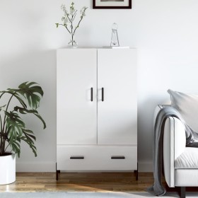 High glossy white engineered wood sideboard 69.5x31x115 cm by vidaXL, Sideboards - Ref: Foro24-828246, Price: 102,99 €, Disco...