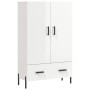 High glossy white engineered wood sideboard 69.5x31x115 cm by vidaXL, Sideboards - Ref: Foro24-828246, Price: 103,09 €, Disco...