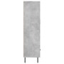 Aparador alto madera de ingeniería gris hormigón 69,5x31x115 cm de vidaXL, Aparadores - Ref: Foro24-828256, Precio: 82,49 €, ...