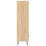 Aparador alto madera de ingeniería roble Sonoma 69,5x31x115 cm de vidaXL, Aparadores - Ref: Foro24-828255, Precio: 88,20 €, D...