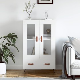 High white engineered wood sideboard 69.5x31x115 cm by vidaXL, Sideboards - Ref: Foro24-828268, Price: 85,33 €, Discount: %