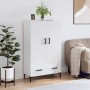 High glossy white engineered wood sideboard 69.5x31x115 cm by vidaXL, Sideboards - Ref: Foro24-828238, Price: 96,09 €, Discou...