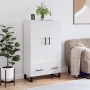 High glossy white engineered wood sideboard 69.5x31x115 cm by vidaXL, Sideboards - Ref: Foro24-828262, Price: 102,99 €, Disco...