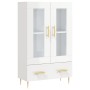 High glossy white engineered wood sideboard 69.5x31x115 cm by vidaXL, Sideboards - Ref: Foro24-828286, Price: 97,48 €, Discou...