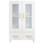 High glossy white engineered wood sideboard 69.5x31x115 cm by vidaXL, Sideboards - Ref: Foro24-828286, Price: 97,48 €, Discou...