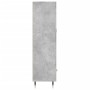 Aparador alto madera de ingeniería gris hormigón 69,5x31x115 cm de vidaXL, Aparadores - Ref: Foro24-828280, Precio: 104,24 €,...