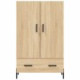 Aparador alto madera de ingeniería roble Sonoma 69,5x31x115 cm de vidaXL, Aparadores - Ref: Foro24-828247, Precio: 96,99 €, D...