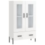 High glossy white engineered wood sideboard 69.5x31x115 cm by vidaXL, Sideboards - Ref: Foro24-828310, Price: 83,83 €, Discou...