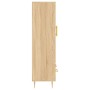 Aparador alto madera de ingeniería roble Sonoma 69,5x31x115 cm de vidaXL, Aparadores - Ref: Foro24-828287, Precio: 84,98 €, D...