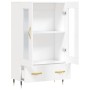 Aparador alto madera de ingeniería blanco 69,5x31x115 cm de vidaXL, Aparadores - Ref: Foro24-828276, Precio: 105,37 €, Descue...