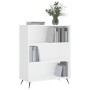 White engineered wood shelf 69.5x32.5x90 cm by vidaXL, Bookcases and shelves - Ref: Foro24-828332, Price: 55,99 €, Discount: %