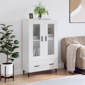 High glossy white engineered wood sideboard 69.5x31x115 cm by vidaXL, Sideboards - Ref: Foro24-828318, Price: 94,99 €, Discou...