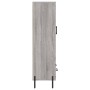 Aparador alto madera de ingeniería gris Sonoma 69,5x31x115 cm de vidaXL, Aparadores - Ref: Foro24-828314, Precio: 95,61 €, De...