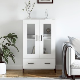 High white engineered wood sideboard 69.5x31x115 cm by vidaXL, Sideboards - Ref: Foro24-828308, Price: 78,66 €, Discount: %