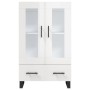 High glossy white engineered wood sideboard 69.5x31x115 cm by vidaXL, Sideboards - Ref: Foro24-828326, Price: 98,87 €, Discou...