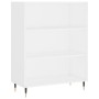 Regal aus weißem Parkett 69,5x32,5x90 cm von vidaXL, Bücherregale und Regale - Ref: Foro24-828340, Preis: 55,22 €, Rabatt: %