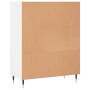 Regal aus weißem Parkett 69,5x32,5x90 cm von vidaXL, Bücherregale und Regale - Ref: Foro24-828340, Preis: 55,22 €, Rabatt: %