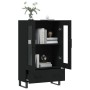 Aparador alto madera de ingeniería negro 69,5x31x115 cm de vidaXL, Aparadores - Ref: Foro24-828325, Precio: 99,99 €, Descuent...