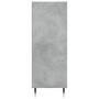 Concrete gray engineered wood shelf 69.5x32.5x90 cm by vidaXL, Bookcases and shelves - Ref: Foro24-828344, Price: 53,58 €, Di...