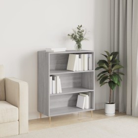 Engineered wood gray Sonoma shelf 69.5x32.5x90 cm by vidaXL, Bookcases and shelves - Ref: Foro24-828354, Price: 54,99 €, Disc...