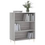 Sonoma Regal aus grauem Holzwerkstoff 69,5x32,5x90 cm von vidaXL, Bücherregale und Regale - Ref: Foro24-828354, Preis: 54,95 ...