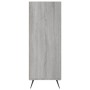 Regal aus technischem Holz in Sonoma-Grau, 69,5 x 32,5 x 90 cm von vidaXL, Bücherregale und Regale - Ref: Foro24-828338, Prei...