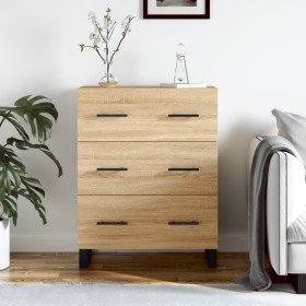 Engineered wood sideboard in Sonoma oak 69.5x34x90 cm by vidaXL, Sideboards - Ref: Foro24-827879, Price: 107,61 €, Discount: %