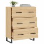 Aparador de madera de ingeniería roble Sonoma 69,5x34x90 cm de vidaXL, Aparadores - Ref: Foro24-827879, Precio: 115,02 €, Des...