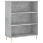 Estantería madera de ingeniería gris hormigón 69,5x32,5x90 cm de vidaXL, Librerías y estanterías - Ref: Foro24-828352, Precio...