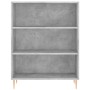 Concrete gray engineered wood shelf 69.5x32.5x90 cm by vidaXL, Bookcases and shelves - Ref: Foro24-828352, Price: 52,99 €, Di...