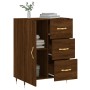 Oak brown engineered wood sideboard 69.5x34x90 cm by vidaXL, Sideboards - Ref: Foro24-827899, Price: 93,35 €, Discount: %